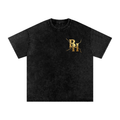Acid Washed Oversized Cotton T-Shirt
